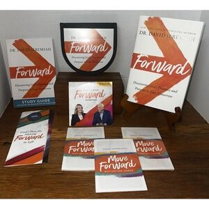 David Jeremiah FORWARD 10 CDs + HC Book + Study Guide +‎ DVD +  Sealed Card Sets